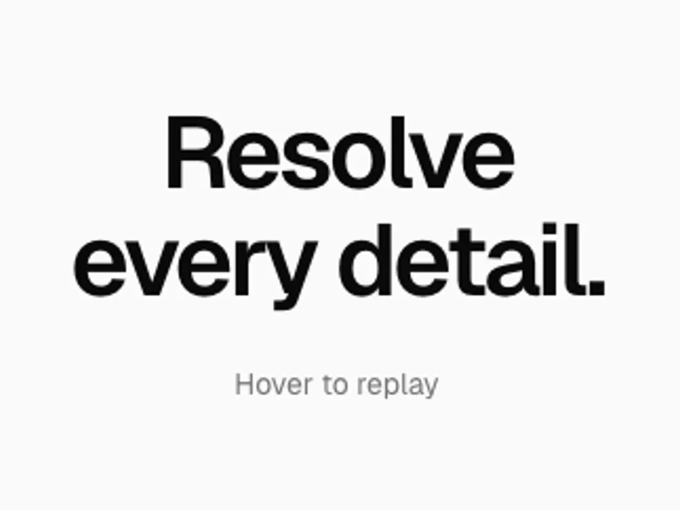 Pixel Resolve preview