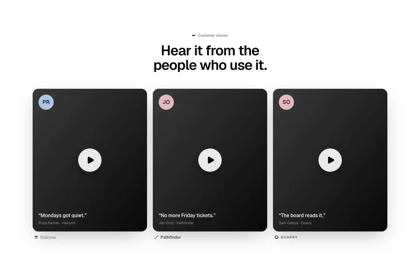 Video Testimonials preview