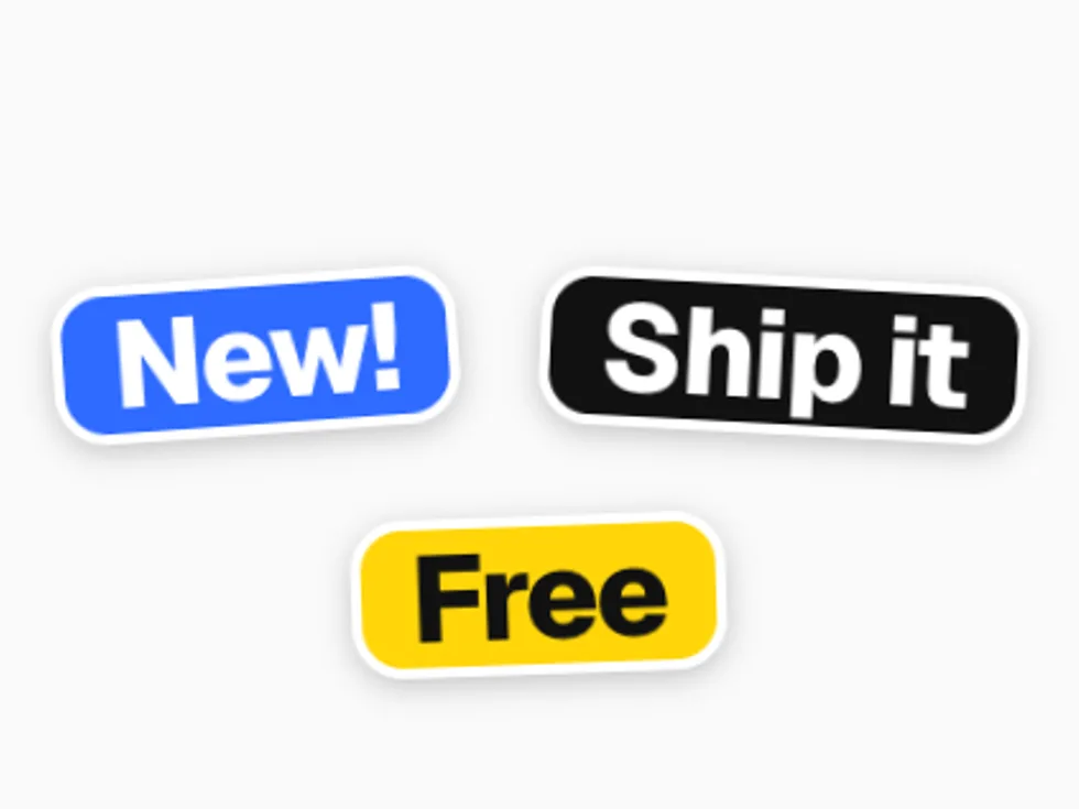 Sticker preview