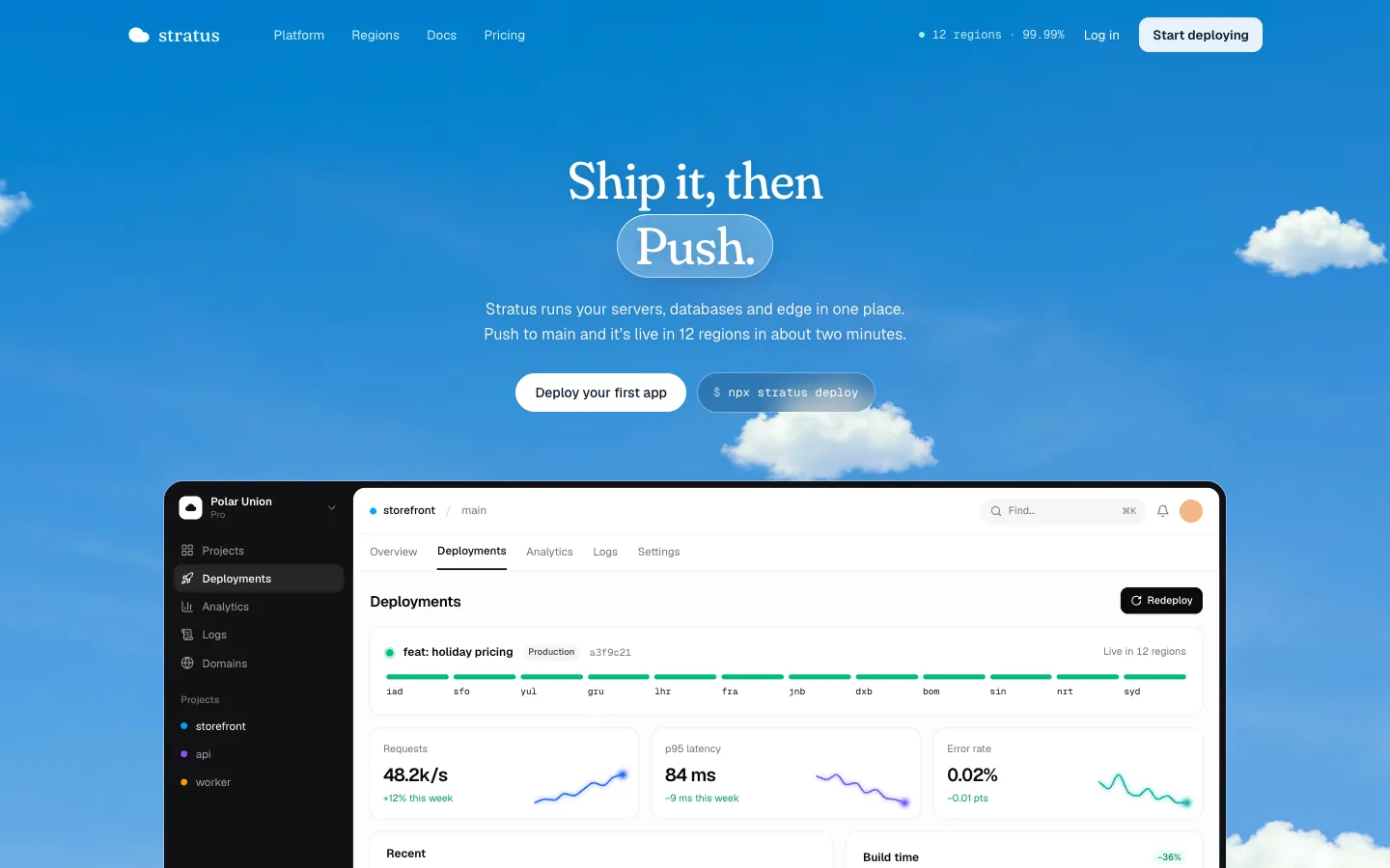 Deploy Hero preview