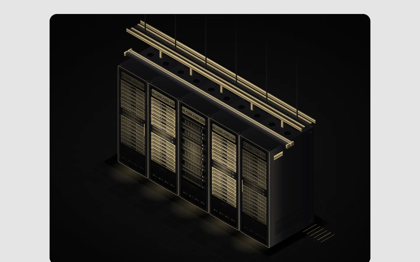Server Racks Isometric preview