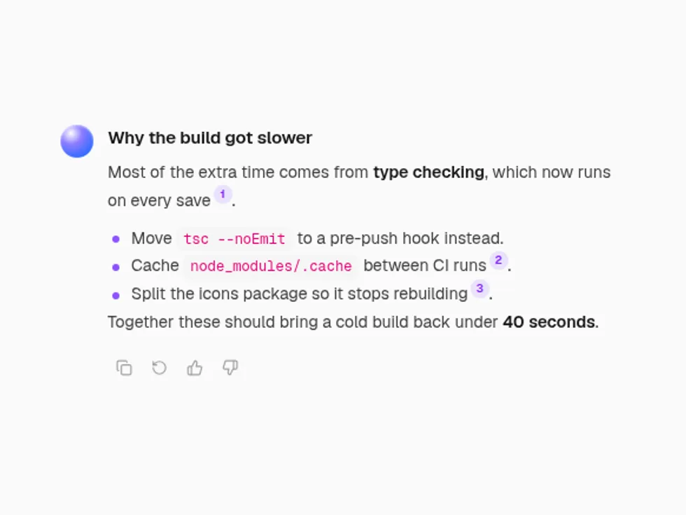 Streaming Text preview